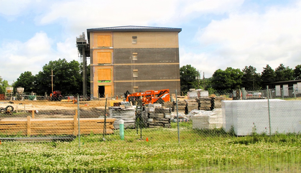 June 2026 Update: Construction progress continues on Fort McCoy’s $55.75 Million Collective Training Officers Quarters Project