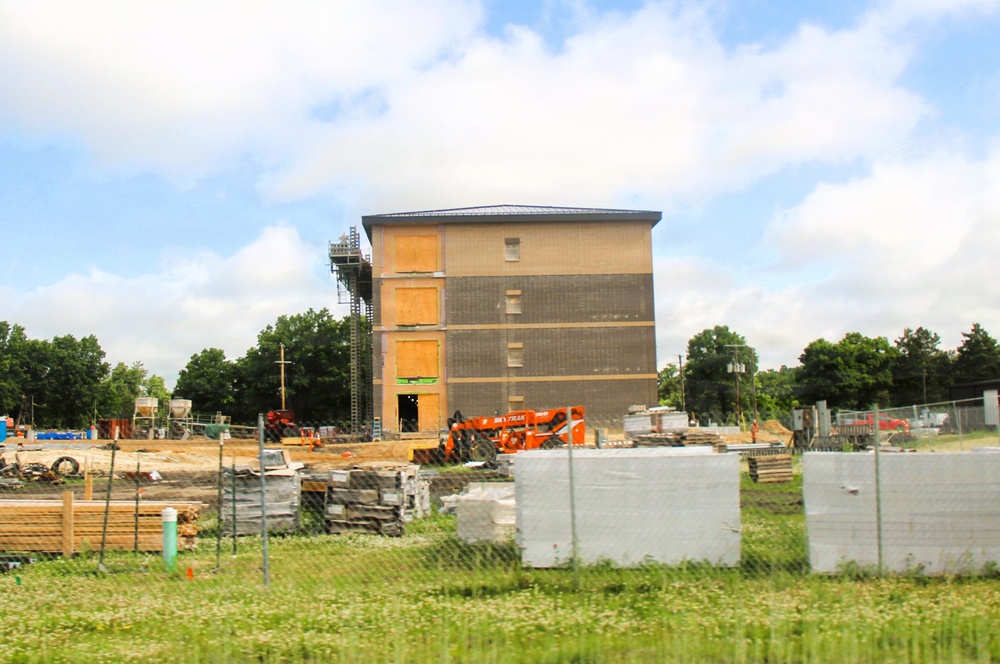 June 2026 Update: Construction progress continues on Fort McCoy’s $55.75 Million Collective Training Officers Quarters Project