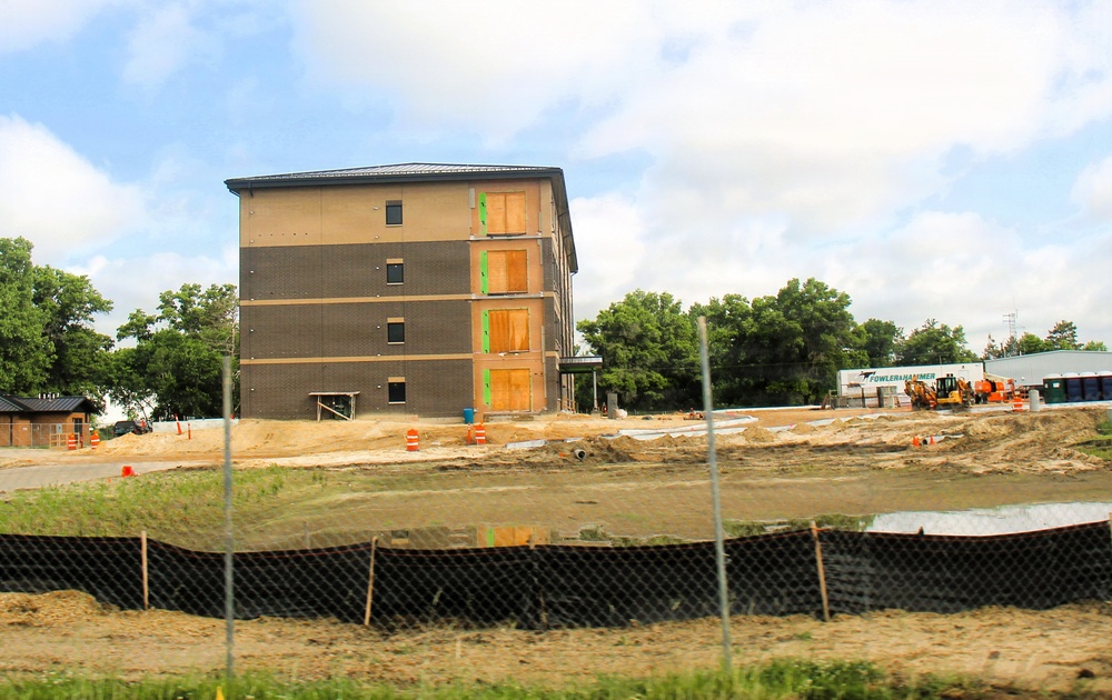 June 2026 Update: Construction progress continues on Fort McCoy’s $55.75 Million Collective Training Officers Quarters Project
