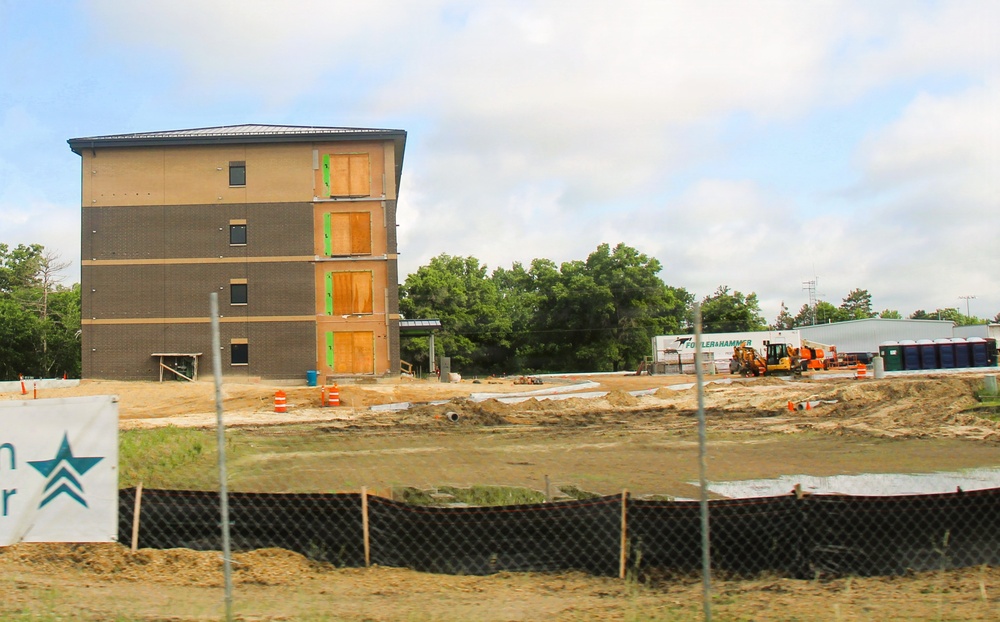 June 2026 Update: Construction progress continues on Fort McCoy’s $55.75 Million Collective Training Officers Quarters Project