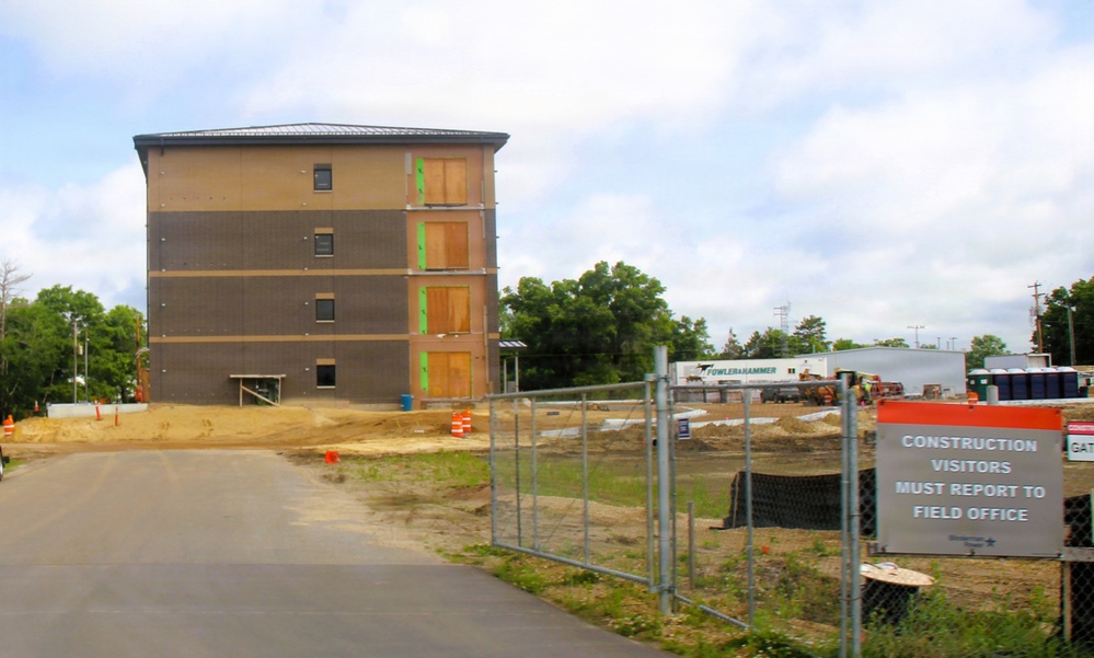 June 2026 Update: Construction progress continues on Fort McCoy’s $55.75 Million Collective Training Officers Quarters Project