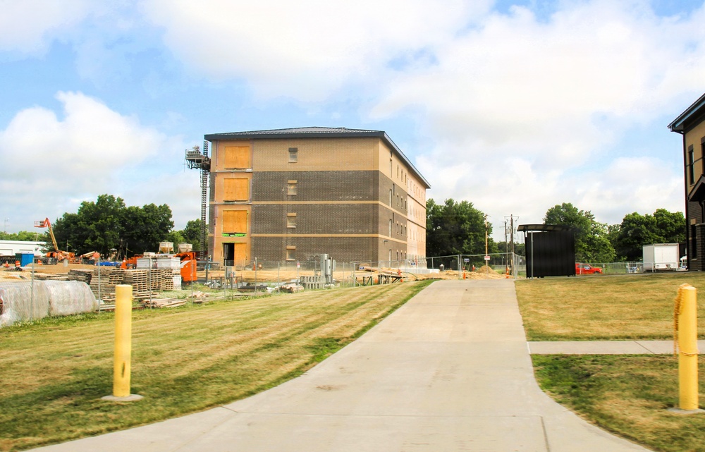 June 2026 Update: Construction progress continues on Fort McCoy’s $55.75 Million Collective Training Officers Quarters Project