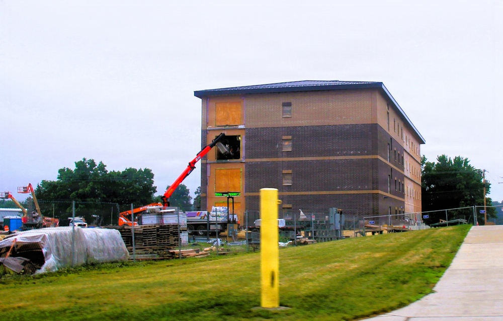 June 2026 Update: Construction progress continues on Fort McCoy’s $55.75 Million Collective Training Officers Quarters Project