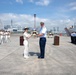Vice Adm. Joseph Buzzella visits USCGC Midgett in Yokohama, Japan