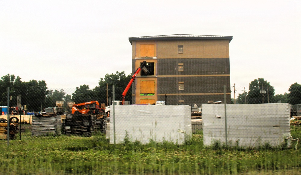 June 2026 Update: Construction progress continues on Fort McCoy’s $55.75 Million Collective Training Officers Quarters Project