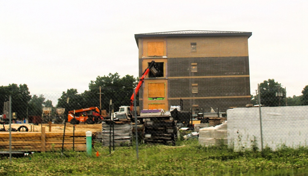 June 2026 Update: Construction progress continues on Fort McCoy’s $55.75 Million Collective Training Officers Quarters Project