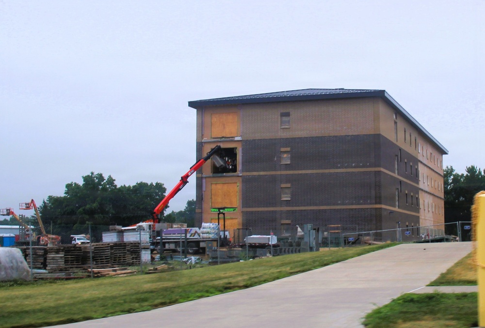 June 2026 Update: Construction progress continues on Fort McCoy’s $55.75 Million Collective Training Officers Quarters Project