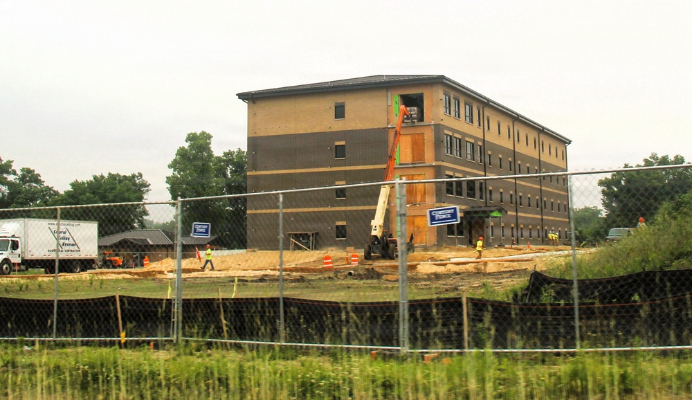 June 2026 Update: Construction progress continues on Fort McCoy’s $55.75 Million Collective Training Officers Quarters Project
