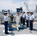 Vice Adm. Joseph Buzzella visits USCGC Midgett in Yokohama, Japan