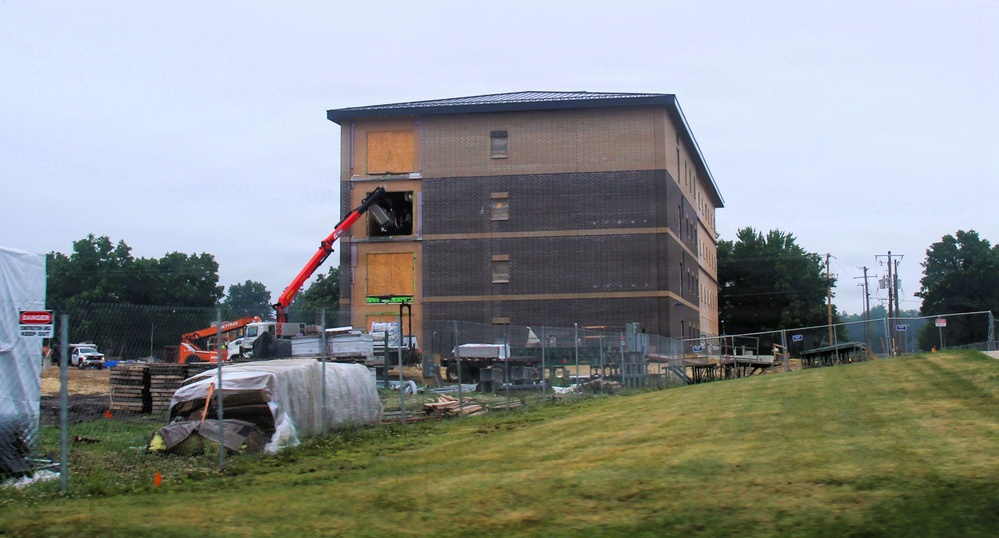 June 2026 Update: Construction progress continues on Fort McCoy’s $55.75 Million Collective Training Officers Quarters Project