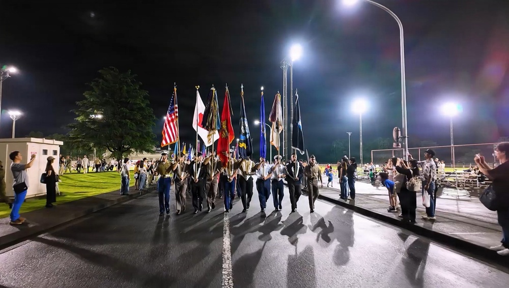 Band director-turned-Soldier helps lead patriotic tribute as Camp Zama celebrates America’s 250th