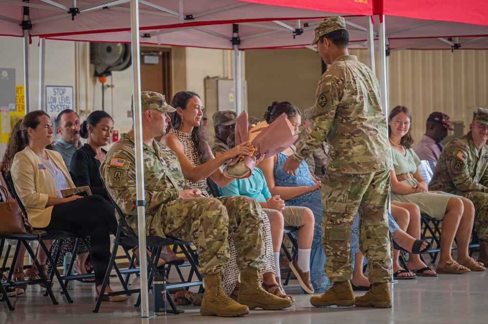 Task Force Talon Relinquishes Command to 3-43 ADA