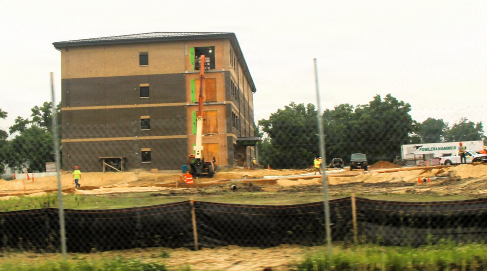 June 2026 Update: Construction progress continues on Fort McCoy’s $55.75 Million Collective Training Officers Quarters Project