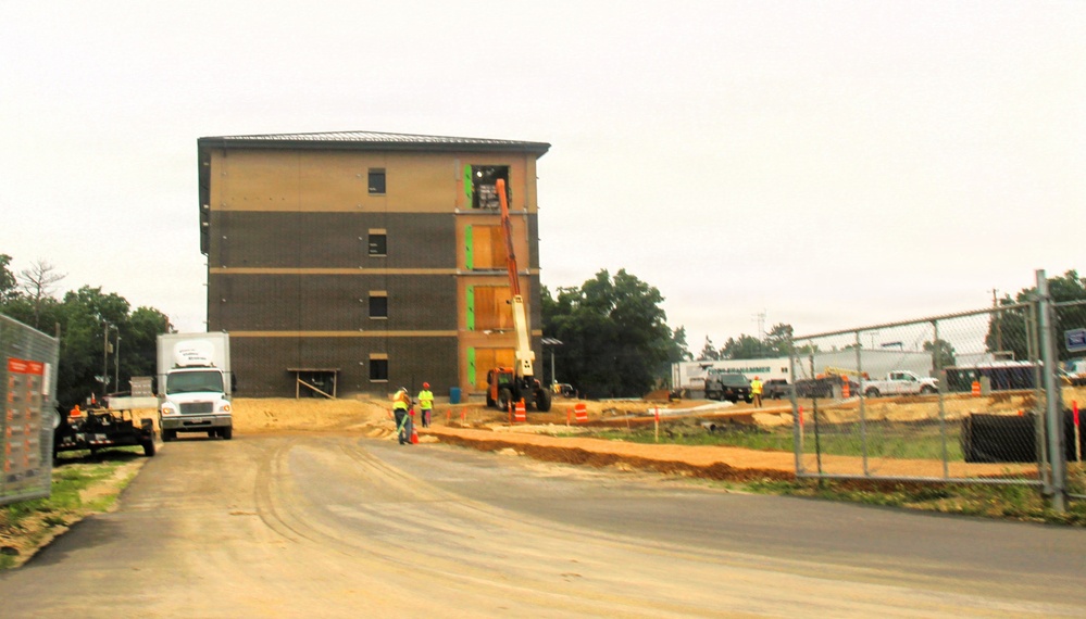 June 2026 Update: Construction progress continues on Fort McCoy’s $55.75 Million Collective Training Officers Quarters Project