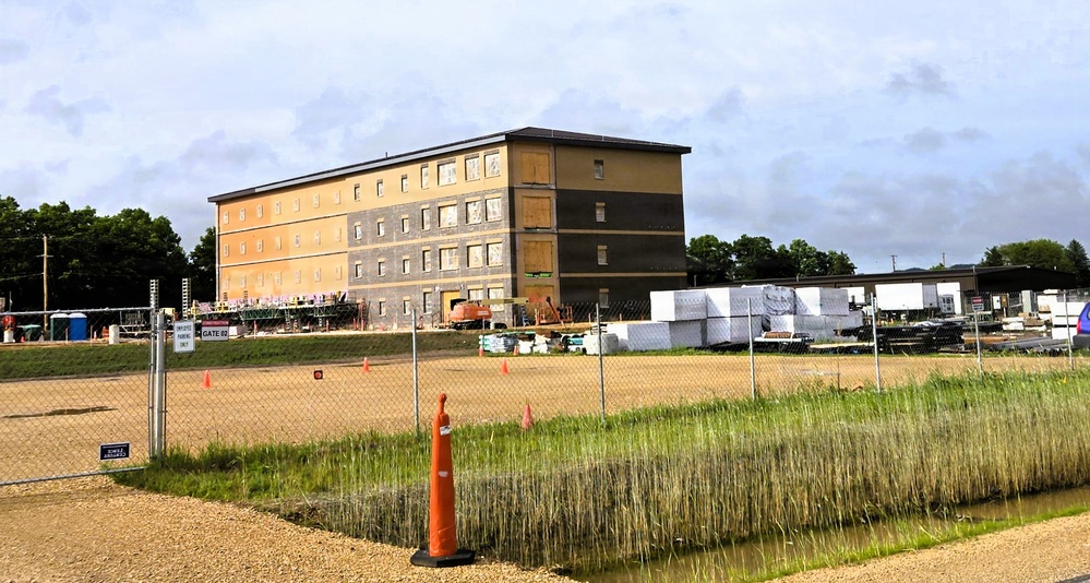 June 2026 Update: Construction progress continues on Fort McCoy’s $55.75 Million Collective Training Officers Quarters Project