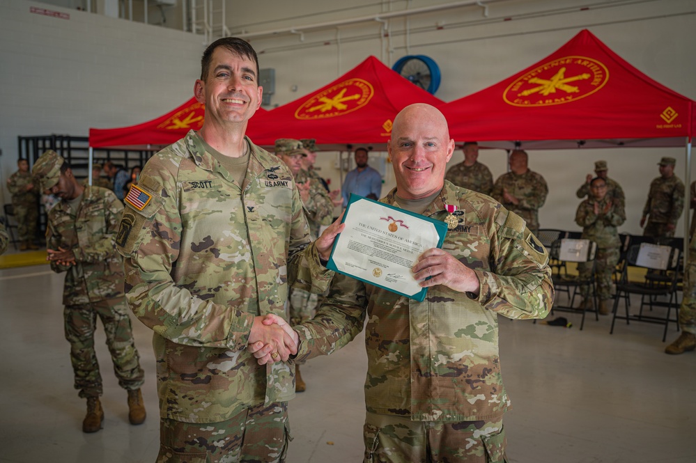 Task Force Talon Relinquishes Command to 3-43 ADA