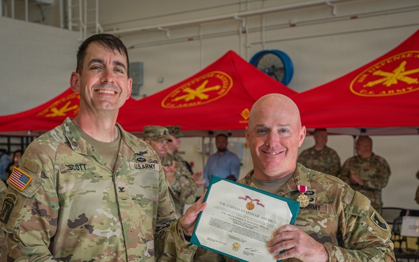 Task Force Talon Relinquishes Command to 3-43 ADA
