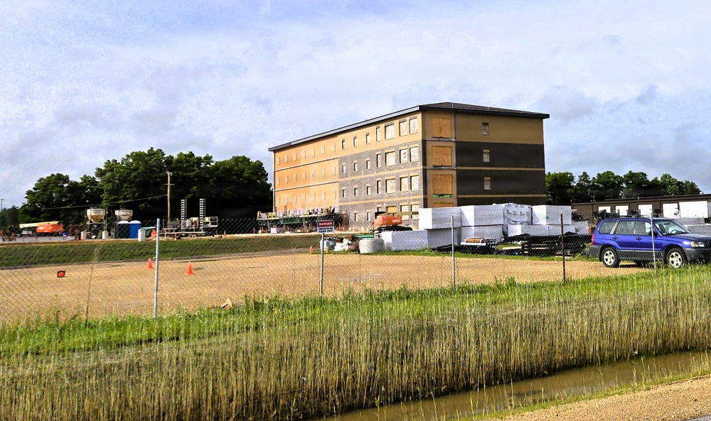 June 2026 Update: Construction progress continues on Fort McCoy’s $55.75 Million Collective Training Officers Quarters Project