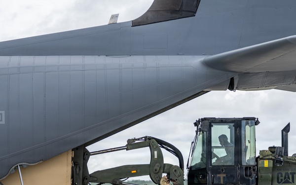 317th AW, 734th AMS conduct combat offload Method C training at Andersen AFB