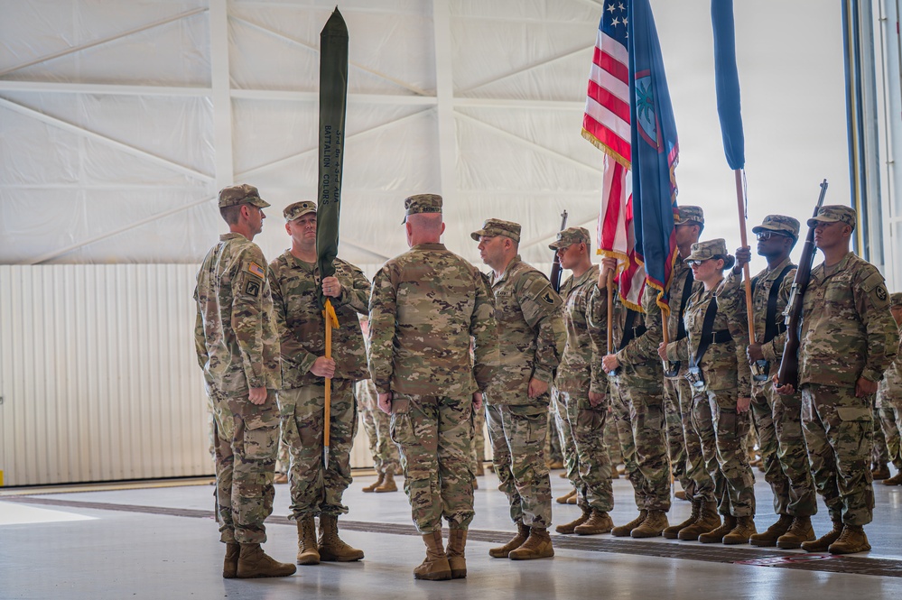 Task Force Talon Relinquishes Command to 3-43 ADA