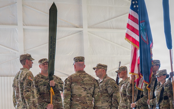 Task Force Talon Relinquishes Command to 3-43 ADA