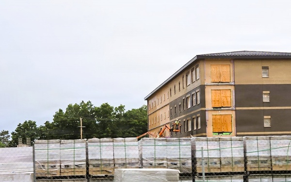 June 2026 Update: Construction progress continues on Fort McCoy’s $55.75 Million Collective Training Officers Quarters Project