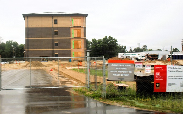 June 2026 Update: Construction progress continues on Fort McCoy’s $55.75 Million Collective Training Officers Quarters Project