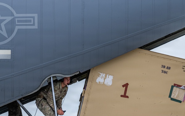 317th AW, 734th AMS conduct combat offload Method C training at Andersen AFB