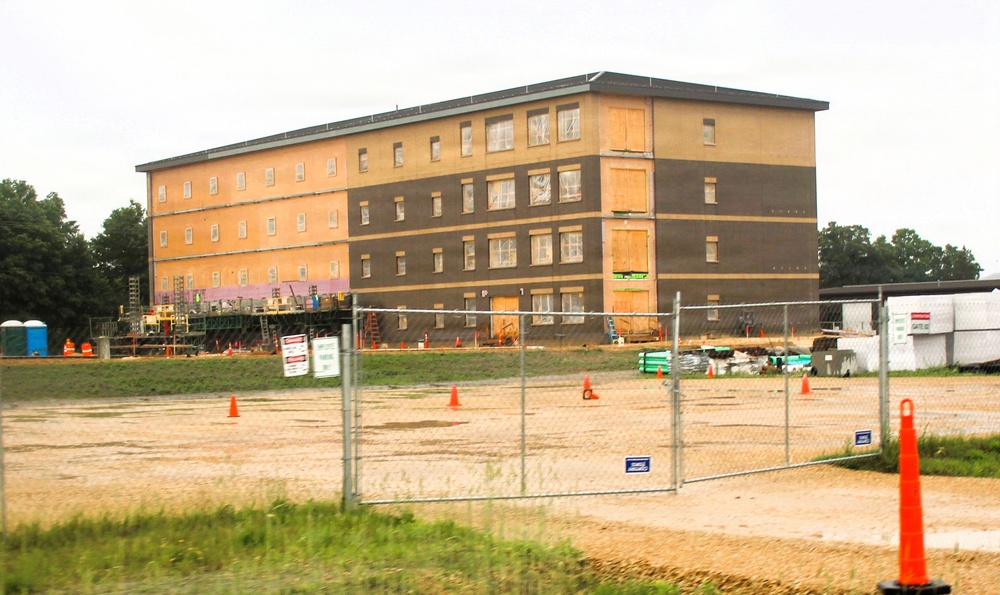 June 2026 Update: Construction progress continues on Fort McCoy’s $55.75 Million Collective Training Officers Quarters Project
