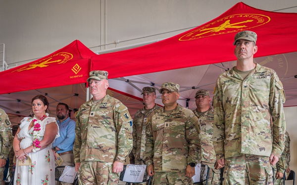 Task Force Talon Relinquishes Command to 3-43 ADA