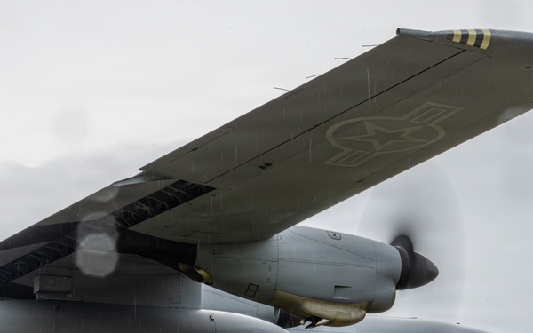 317th AW transports personnel simulating rapid island operations setup