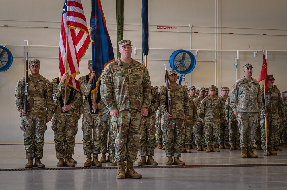 Task Force Talon Relinquishes Command to 3-43 ADA