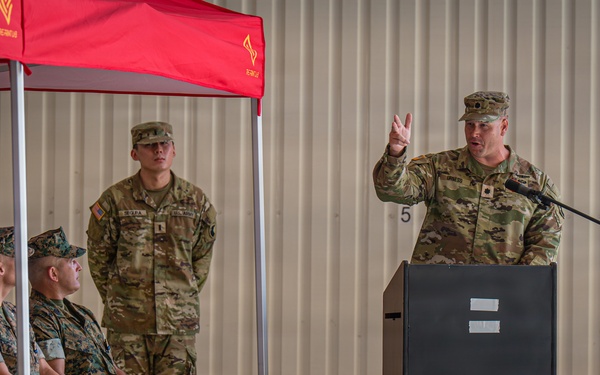Task Force Talon Relinquishes Command to 3-43 ADA
