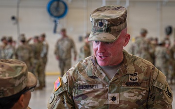 Task Force Talon Relinquishes Command to 3-43 ADA