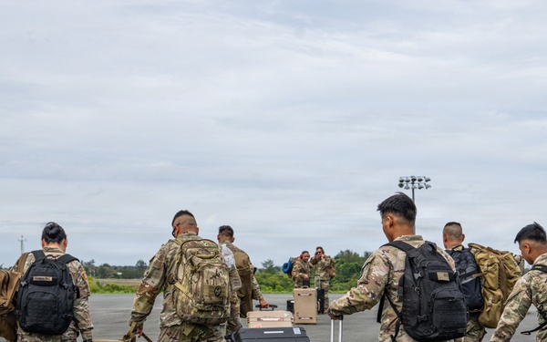 317th AW transports personnel simulating rapid island operations setup