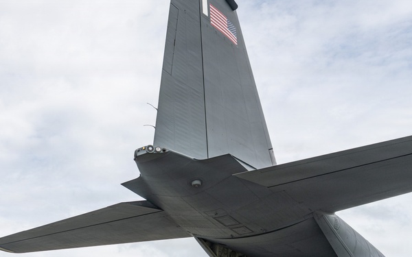 317th AW transports personnel simulating rapid island operations setup
