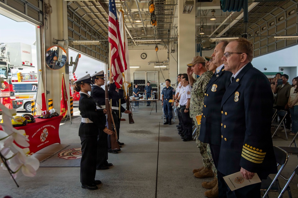 CNRJ Fire and Emergency Services Sasebo Academy Graduation 2026