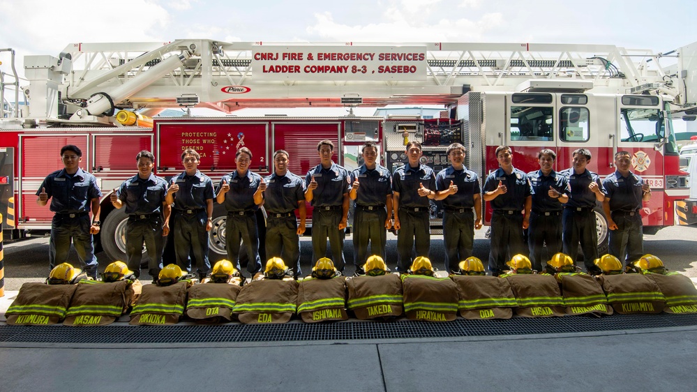 CNRJ Fire and Emergency Services Sasebo Academy Graduation 2026