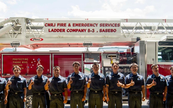 CNRJ Fire and Emergency Services Sasebo Academy Graduation 2026