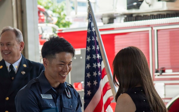 CNRJ Fire and Emergency Services Sasebo Academy Graduation 2026