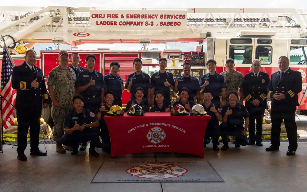 CNRJ Fire and Emergency Services Sasebo Academy Graduation 2026