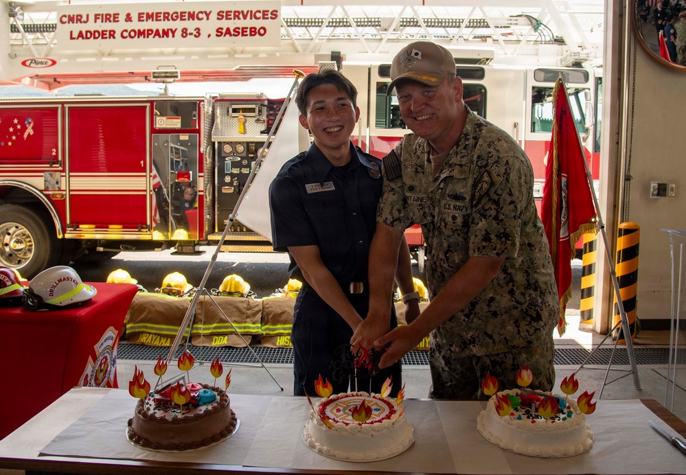 CNRJ Fire and Emergency Services Sasebo Academy Graduation 2026