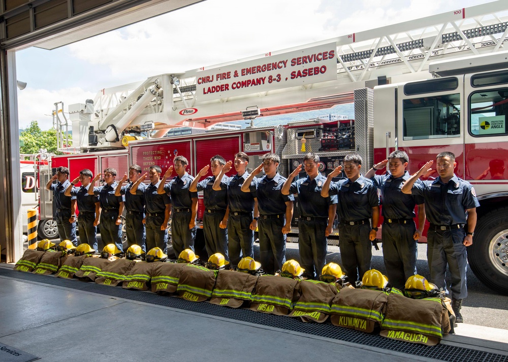 CNRJ Fire and Emergency Services Sasebo Academy Graduation 2026
