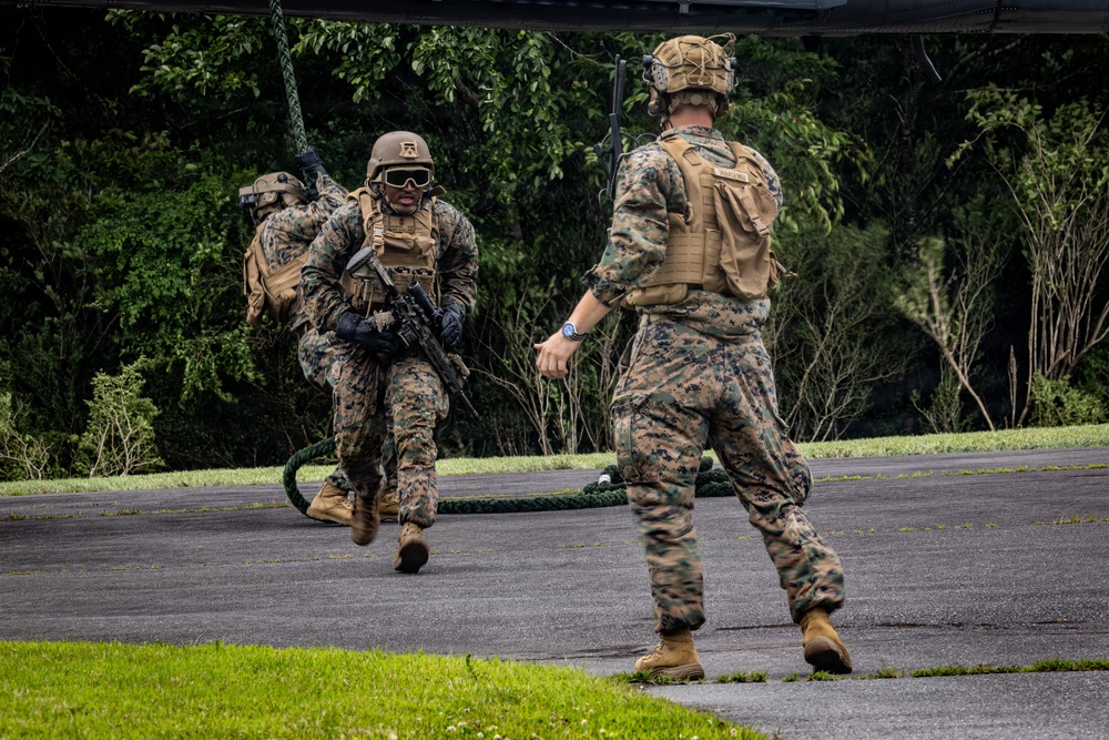 Fuji Viper 26.3 | U.S. Marines Conduct Fast-Rappelling Techniques