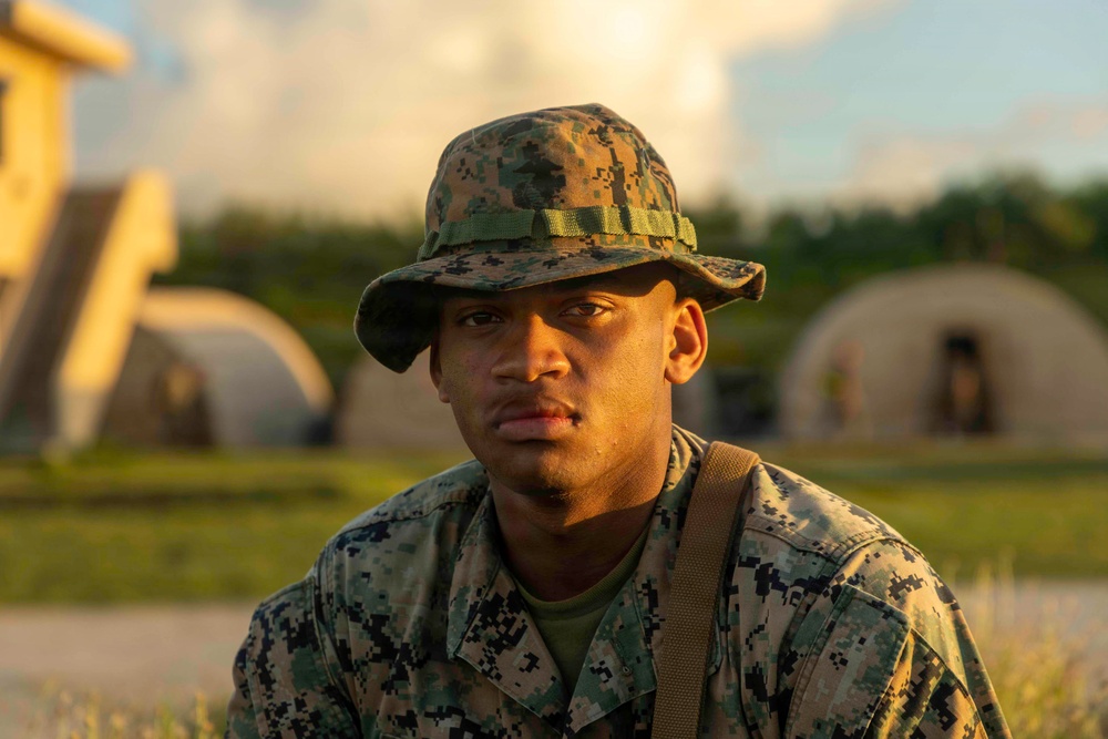 III MEF Marines set up communications during Valiant Shield 26