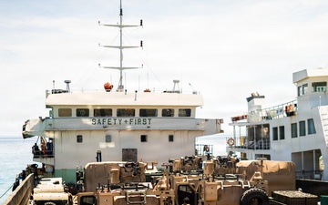 3rd Marine Littoral Regiment loads Philippine surface connectors after maritime key terrain security operations during KAMANDAG 10