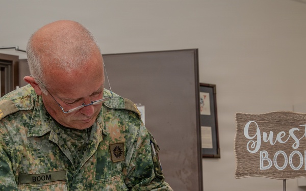 Royal Netherlands Marine Corps Generals visit V Corps Poland to plan the future of joint training exercises