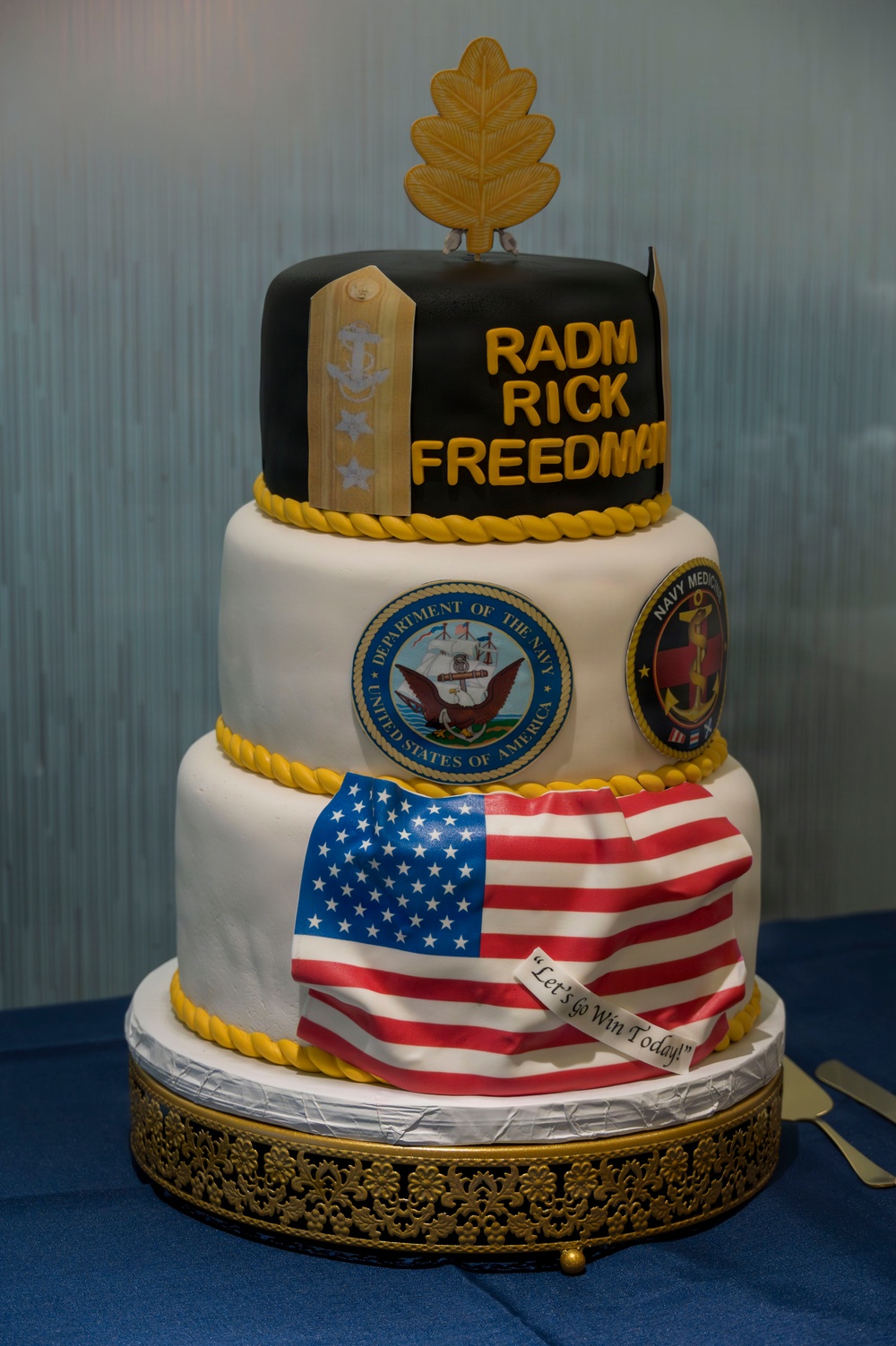 Fair winds and following seas to Rear Adm. Freedman after 35 years of service
