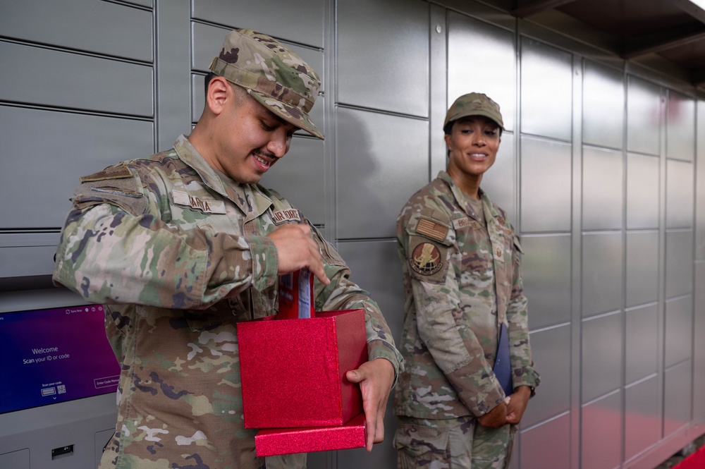 Team Ramstein unveils 24/7 smart lockers at North Side Post Office