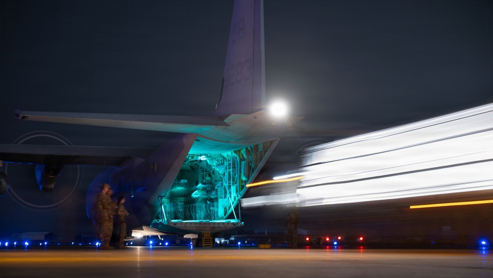 KC-130J Delivers Cargo throughout the AOR